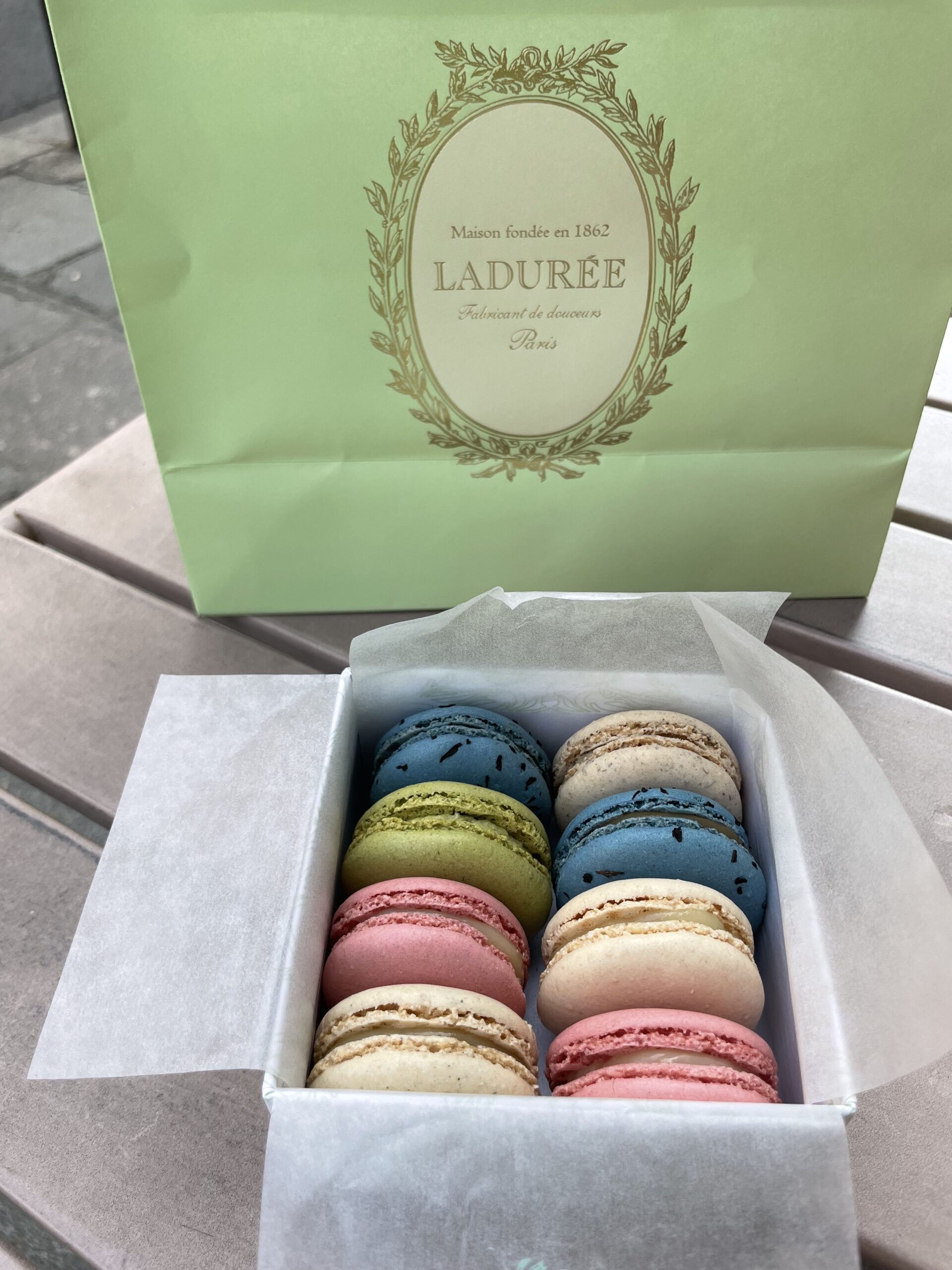 Paris macarons laduree